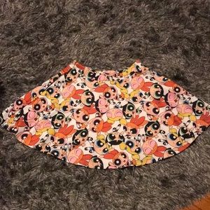 Powerpuff girls mini skirt